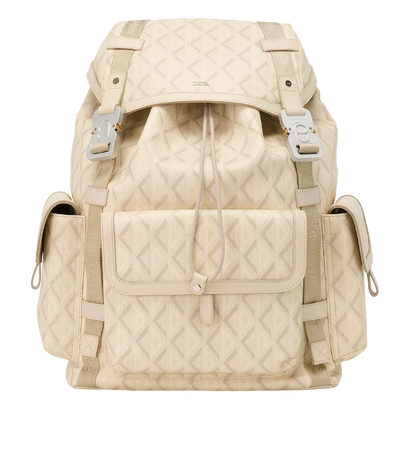 Hit The Road Backpack, &pound;1,500, Handbags, Cream, Canvas, Front view